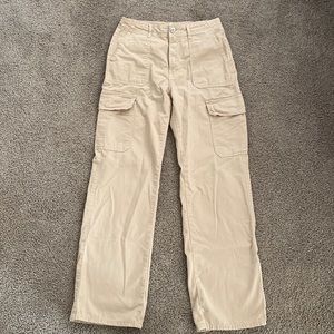 Zara wide leg cargo pants size 4